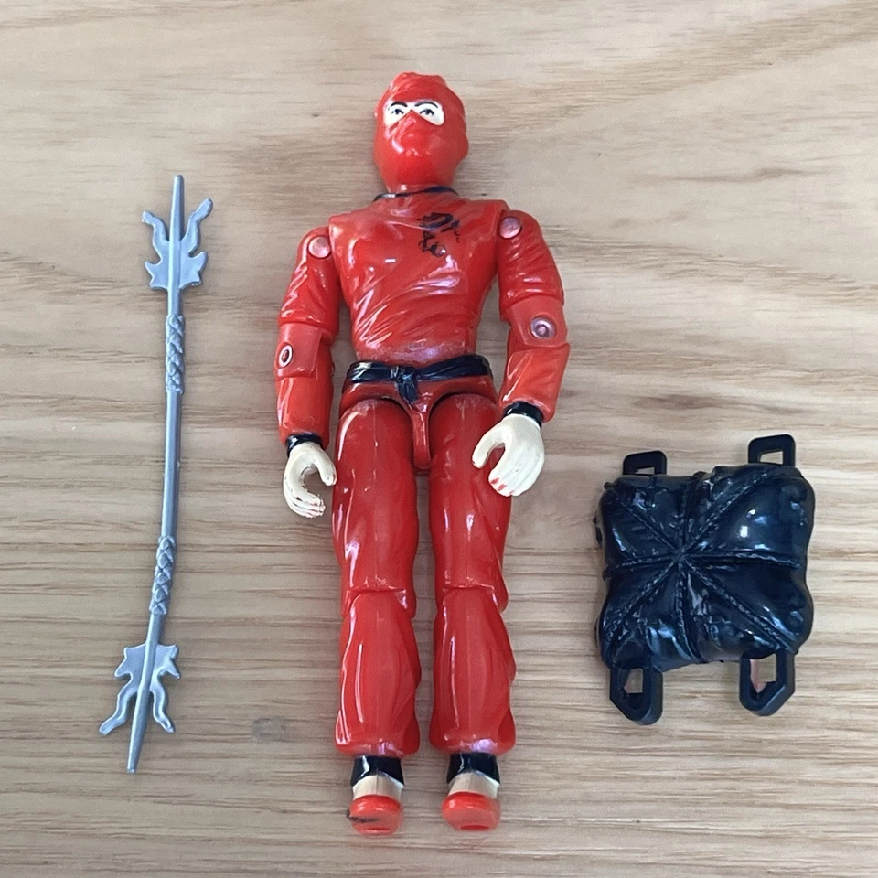 Vintage G.I. Joe Jinx Action Figure - Near Complete Hasbro ARAH Ninja - Image 1 of 3