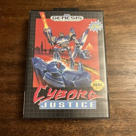 Cyborg Justice (Sega Genesis) Complete - Tested - Authentic