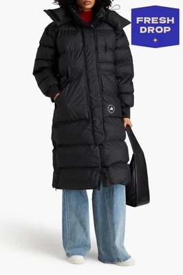 RRP€580 ADIDAS By STELLA McCARTNEY Puffer Coat Size S Oversized Removable Hood - Image 1 of 4