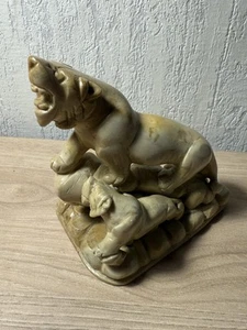 Figure En Marbre - Oswal Emporium - India - Vintage - Imagen 1 de 10