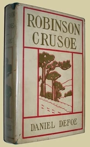 DEFOE The Life and Surprising Adventures of Robinson Crusoe Grosset & Dunlap D/W - Imagen 1 de 3