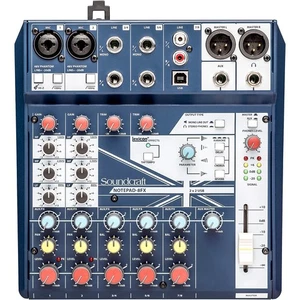 Soundcraft Notepad-8FX Small-Format Analog Mixing Console with USB I/O and Lexic - Picture 1 of 1