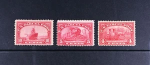 USA Scott # Q4 Q5 Q6 Fine MNG Parcel Post Stamps Cat $90 - Picture 1 of 2