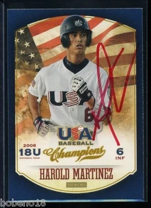 Harold Martinez signed autographed AUTO 2013 USA Champs card #72 - Picture 1 of 1
