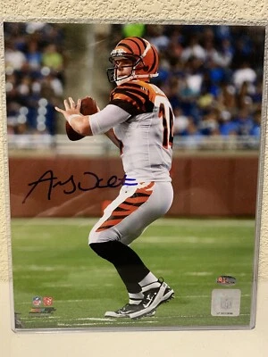 Andy Dalton Signed Cincinnati Bengals 8x10 Photo GTSM 2 - Imagem 1 de 4