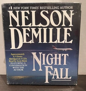 Buch auf CDs - Night Fall - Nelson DeMille - 6,5 Stunden gekürzt 5 CDs - NEU versiegelt - Bild 1 von 2