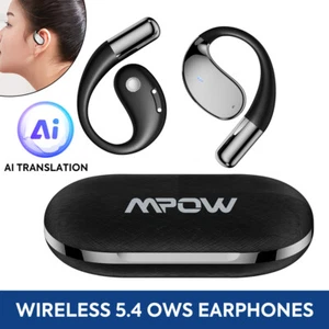 Language Translator Earbuds Wireless AI Headphones 144 Languages for Android iOS - Picture 1 of 9