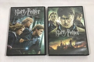 HARRY POTTER And The Deathly Hallows Parts 1 & 2 DVDS - Imagen 1 de 4