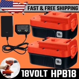 18V 4.5Ah for Black Decker HPB18 18Volt Battery HPB18-OPE 244760-00 Replacement - Picture 1 of 27