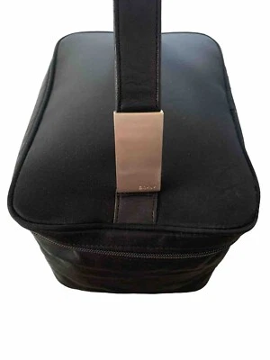 DKNY Cosméticos Belleza Maquillaje Lavado Bolsa Estuche NEGRO Talla N/S. Nuevo Foto 1 de 4