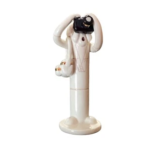Tweeples World Joe Perk Sculpture Whistle Photographer Figurine In Box - Picture 1 of 6
