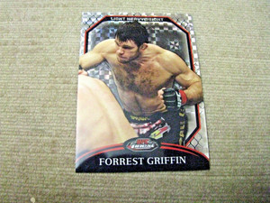 2011 Topps Finest UFC Forrest Griffin Refractor #'d/388 card #16 from fresh pack
