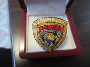 FLORIDA PANTHERS CHAMPIONSHIP RING. 2024. SIZE 11 USA MADE. STUNNING. BOBROVSKI - Picture 1 of 8