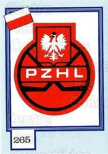 1992 Finnish Semic Stickers Snickers Backs #265 Polish National Team