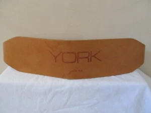Vintage York Leather Weight Lifting Belt Large 38"-42" - Picture 1 of 4