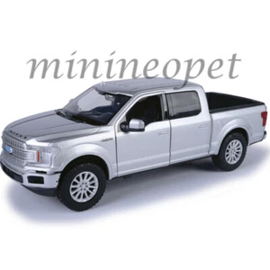 MOTORMAX 79364 2019 FORD F-150 LIMITED CREW CAB PICK UP TRUCK 1/27 SILVER - Picture 1 of 2
