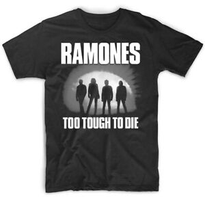 Ramones Too Tough To Die T shirt BLACK all sizes S-5XL 
