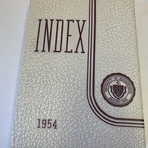 The Index University of Mass 1954 Annuario 197P - Foto 1 di 15