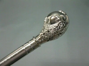 Handmade Stainless Steel Eagle Paw Look Head Handle Walking Stick Cane Item Gift - Picture 1 of 6