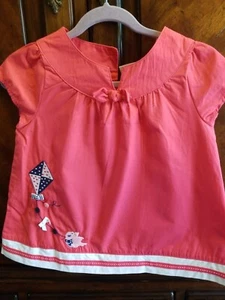 Gymboree Mädchen Top mit blauem Drachen Größe 4t - Bild 1 von 4