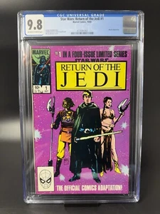 Star Wars RETURN OF THE JEDI 1 - CGC 9.8 - Marvel 1983 WP Luke Leia Han Cover - Bild 1 von 4