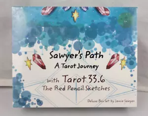 Sawyer's Path Tarot Journey 33,6 rote Bleistiftskizzen Deluxe Box Set OOP VERSIEGELT - Bild 1 von 4