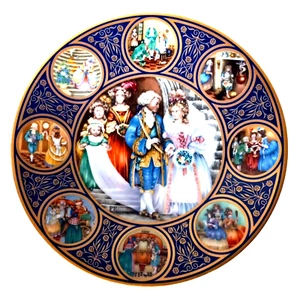 VTG Cinderella Plate Franklin Mint by Pauline Ellison 1978 Limoges Porcelain VGC - Foto 1 di 7