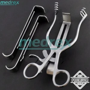 Henley Self Retaining Retractor With 3 Center Blades Surgical Retractors Set - Picture 1 of 6