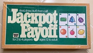 Vintage 1979 Jackpot Payoff Board Game by Whitman Complete - Picture 1 of 12