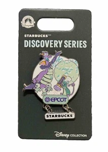 2024 Walt Disney World Starbucks Discovery Series Epcot Pin Figment Remy Frozen - Picture 1 of 1