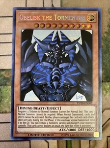 Yugioh! Obelisk the Tormentor **SECRET RARE** BRAND NEW - Picture 1 of 1