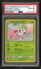 2017 POKEMON SUN & MOON SHINING LEGENDS 14 RESHIRAM-HOLO-PSA 10 GEM MINT 💎