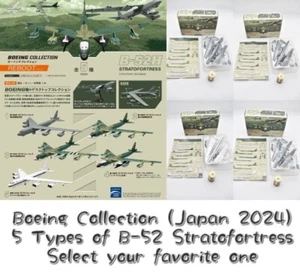 F-Toys Colección Boeing Reinicio 5 Tipos de B-52H Stratofortress 1/300 Japón 2024 - Imagen 1 de 52