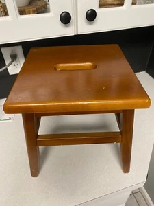 Wooden Step Stool - Picture 1 of 3