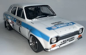 1:18 Ford Escort MK1 RS1600 #4 SIEGER RAC RALLY 1972 MODIFIZIERT MIT ECHTEN ALURÄDERN - Bild 1 von 11