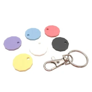 Trolley Coin Keyring Pound GBP UK Key Ring Token Coin Clip Fob Detachable Shop - Imagen 1 de 23