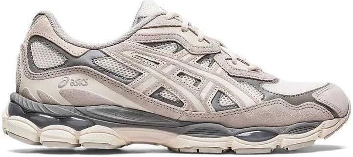 Size 9.5 - Asics Gel NYC Cream Oyster Grey