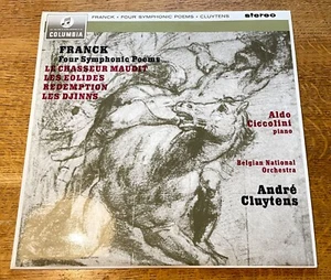 SAX 2528 ~ CLUYTENS CICCOLINI ~ Franck Symphonic Poems LP UK B/S 1st ARCHIVE NM - Picture 1 of 13