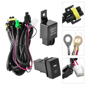Relay Wiring Harness Switch H11 For Honda Civic 2016 Add-On Fog Light DRL Wire