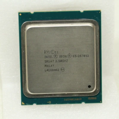 Intel Xeon E5-2670V2 SR1A7 CPU Processor 2.50GHz 25MB Cache LGA2011  - Image 1 of 3