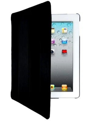 iHome Smart Book Cover with Plastic Back for iPad 2  and 3 Generations- Black - Image 1 of 3