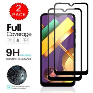 For LG K22 K32 K22+ Plus Full Cover Premium HD Tempered Glass Screen Protector - Picture 1 of 29