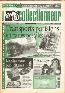 *** La Vie du Collectionneur *** n° 286 (24/09/1999) - CPA transports parisiens - Picture 1 of 1