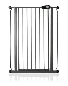 Safetots Safety Gate, Extra Tall, Pressure Fit, Slate Grey, 75cm - 82.6cm - Picture 1 of 9