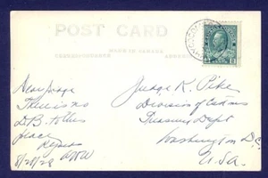 CANADA WHYCOCOMAGH BAY NS 1928 REAL PH PPC TO USA - Bild 1 von 1