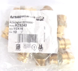 10 Raccords à sertir cuivre FRABOSECUR RZ8243 1/2x16 mm - Imagen 1 de 2