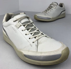 Zapatos de golf Ecco Biom HydroMax híbridos para hombre talla 9-9,5 cuero yak impermeables - Imagen 1 de 12