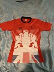 Team Gb Olympics Rugby Shirt Adidas Size Extra Small