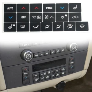 Adesivo Interno F??r Buick Lacrosse 2005-2009 Riparazione Comando Climatizzatore 1pz - Foto 1 di 18