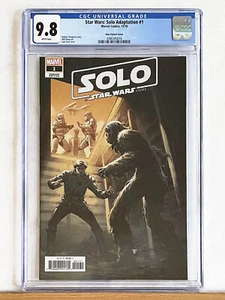 Star Wars Solo Adaption #1: CGC 9,8 NM/MT: 2018 Marvel, 1:50 Ross Variante - Bild 1 von 2
